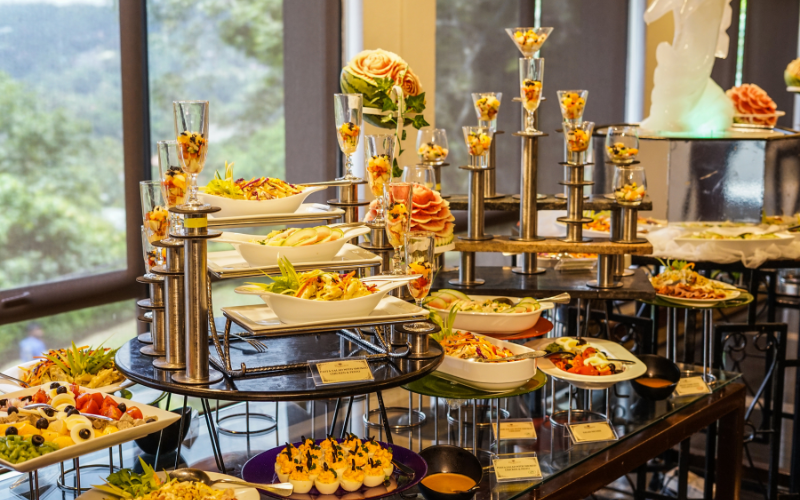 Seguridad alimentaria en buffets