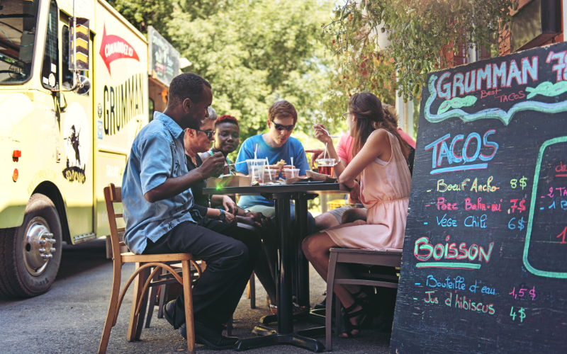 Seguridad alimentaria en food trucks