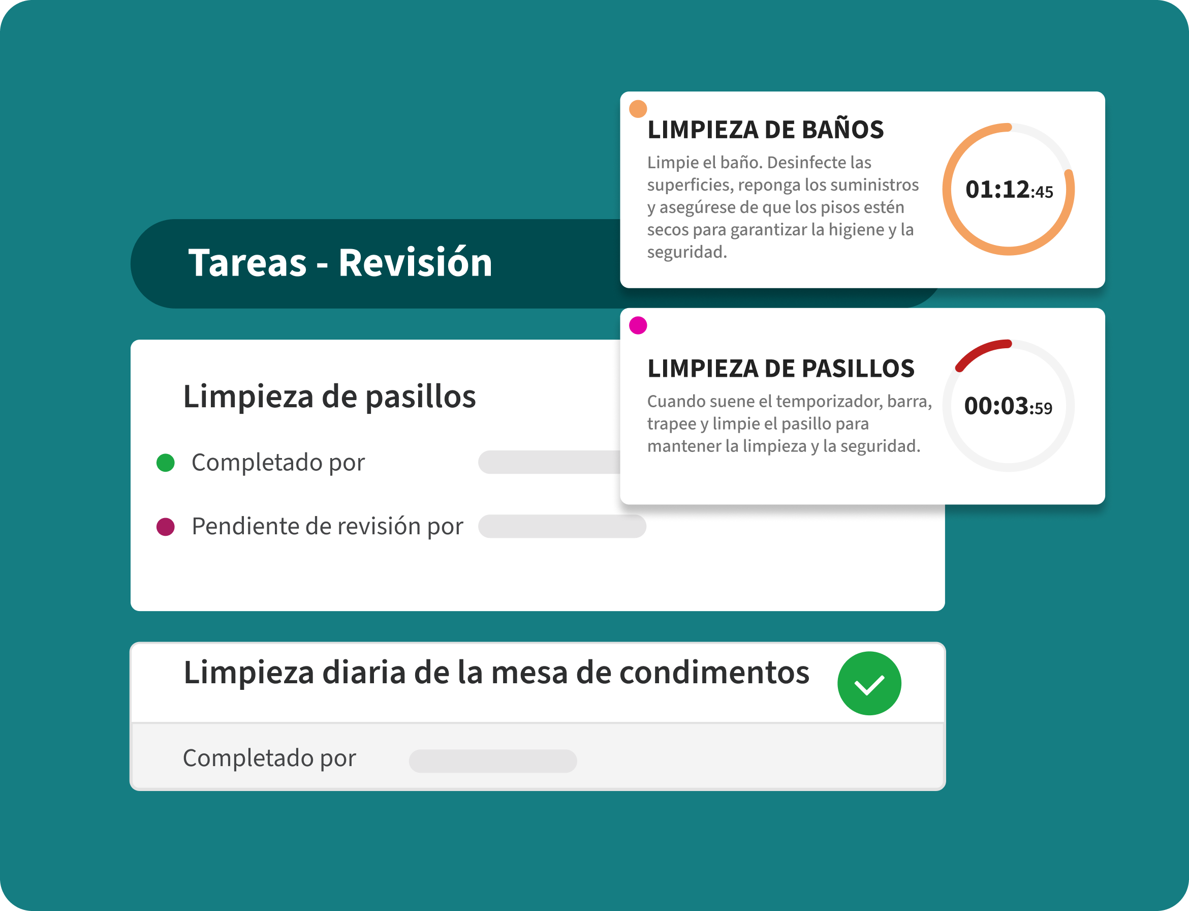 Timers operacionales de Andy