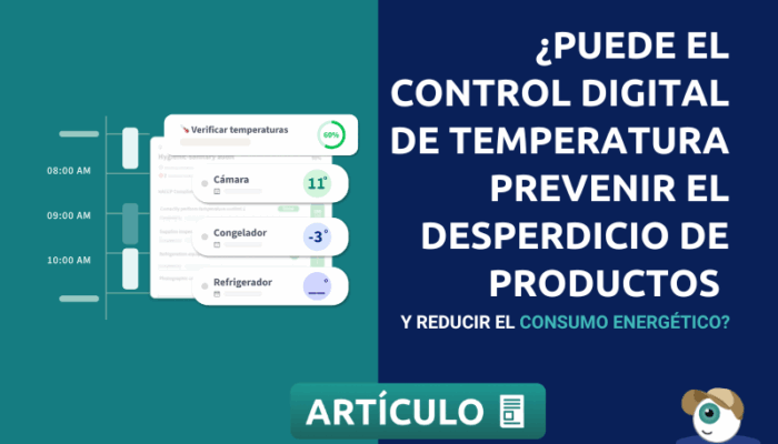 ¿Puede el control digital de temperatura prevenir el desperdicio de productos y reducir el consumo energético?