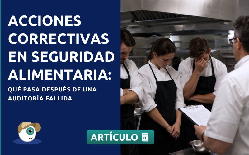 Acciones correctivas en seguridad alimentaria: qué pasa después de una auditoría fallida